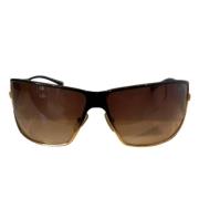Pre-owned Metal sunglasses Versace Pre-owned , Yellow , Dames