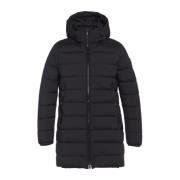 Zwarte winterjas Reset , Black , Heren