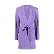 Cardigan D.Exterior , Purple , Dames