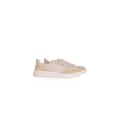 Lage Mesh/Suede Beige Sneaker Ghoud , Beige , Heren