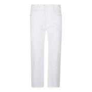 Witte Regular Fit Jeans Mother , White , Dames