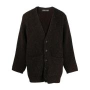 Zwarte Albion Wol Cardigan Our Legacy , Brown , Heren