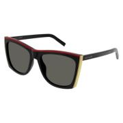Modern Black Sunglasses SL 539 Paloma Saint Laurent , Black , Dames