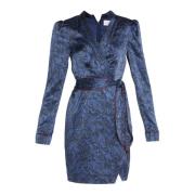 Short Dresses Saloni , Blue , Dames