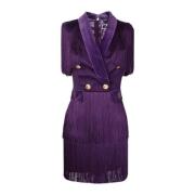 Avond- en ceremoniejurk Elisabetta Franchi , Purple , Dames