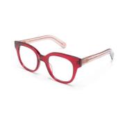 Rode Optische Bril, veelzijdig en stijlvol Kaleos , Red , Dames
