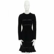 Pre-owned Fabric dresses Alaïa Pre-owned , Black , Dames