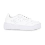 Witte Damessneakers - Stijlvol & Comfortabel Twinset , White , Dames