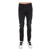 Slim-fit Jeans Philipp Plein , Black , Heren