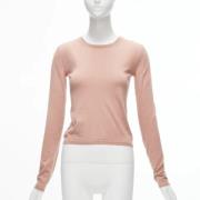 Pre-owned Wool tops Miu Miu Pre-owned , Pink , Dames