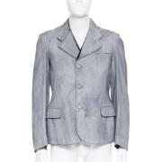 Pre-owned Cotton outerwear Maison Margiela Pre-owned , Gray , Dames