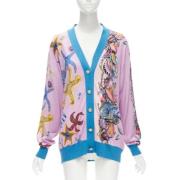 Pre-owned Silk tops Versace Pre-owned , Pink , Dames