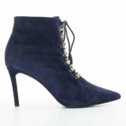 Pre-owned Suede boots Balenciaga Vintage , Blue , Dames