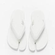 Pre-owned Rubber sandals Maison Margiela Pre-owned , White , Dames