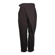 Pre-owned Cotton bottoms Issey Miyake Pre-owned , Brown , Dames