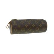 Pre-owned Canvas louis-vuitton-bags Louis Vuitton Vintage , Brown , Da...