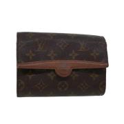 Pre-owned Canvas louis-vuitton-bags Louis Vuitton Vintage , Brown , Da...