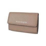 Pre-owned Leather wallets Alexander McQueen Pre-owned , Beige , Dames