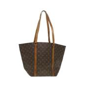 Pre-owned Canvas louis-vuitton-bags Louis Vuitton Vintage , Brown , Da...