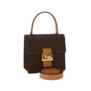 Pre-owned Canvas celine-bags Celine Vintage , Brown , Dames