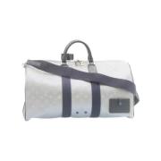 Pre-owned Canvas chanel-bags Louis Vuitton Vintage , Gray , Unisex