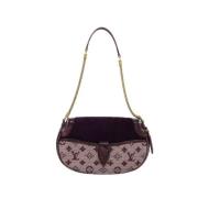 Pre-owned Leather louis-vuitton-bags Louis Vuitton Vintage , Purple , ...