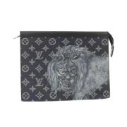 Pre-owned Canvas louis-vuitton-bags Louis Vuitton Vintage , Blue , Dam...