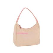 Pre-owned Canvas prada-bags Prada Vintage , Pink , Dames