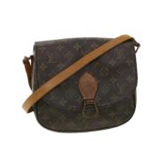 Pre-owned Canvas louis-vuitton-bags Louis Vuitton Vintage , Brown , Da...