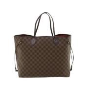 Pre-owned Canvas louis-vuitton-bags Louis Vuitton Vintage , Brown , Da...