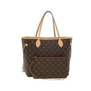 Pre-owned Canvas louis-vuitton-bags Louis Vuitton Vintage , Brown , Da...