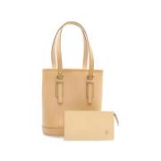 Pre-owned Leather louis-vuitton-bags Louis Vuitton Vintage , Beige , D...