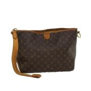 Pre-owned Canvas louis-vuitton-bags Louis Vuitton Vintage , Brown , Da...