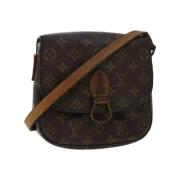 Pre-owned Canvas louis-vuitton-bags Louis Vuitton Vintage , Brown , Da...