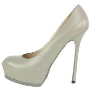 Pre-owned Pumps Saint Laurent Vintage , Beige , Dames