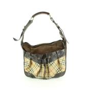 Tweedehands schoudertas Burberry Vintage , Brown , Dames