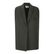 Getailleerde Cape Blazer Coperni , Black , Dames