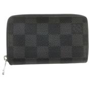 Tweedehands portemonnees Louis Vuitton Vintage , Black , Dames