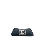 Pre-owned Canvas crossbody-bags Chanel Vintage , Blue , Dames