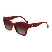 Burgundy Sunglasses Lj754S Liu Jo , Red , Dames