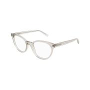 Trendy lichtgewicht acetaat zonnebril Saint Laurent , Beige , Dames