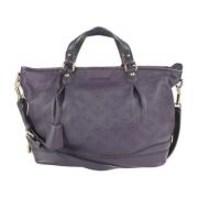 Pre-owned Leather louis-vuitton-bags Louis Vuitton Vintage , Purple , ...