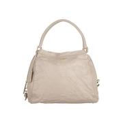 Tweedehands handtas Prada Vintage , Beige , Dames