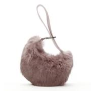 Pre-owned Fur handbags Gucci Vintage , Pink , Dames