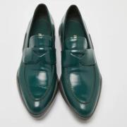 Pre-owned Fabric flats Prada Vintage , Green , Dames