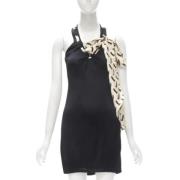 Pre-owned Viscose dresses Gucci Vintage , Black , Dames