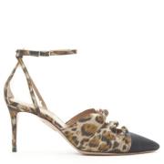 Pre-owned Fabric heels Aquazzura Pre-owned , Brown , Dames