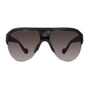 Pre-owned Fabric sunglasses Moncler Pre-owned , Brown , Dames