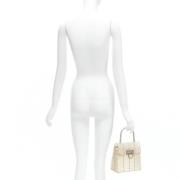 Pre-owned Plastic handbags Salvatore Ferragamo Pre-owned , Beige , Dam...