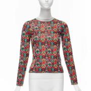 Pre-owned Fabric tops Valentino Vintage , Multicolor , Dames